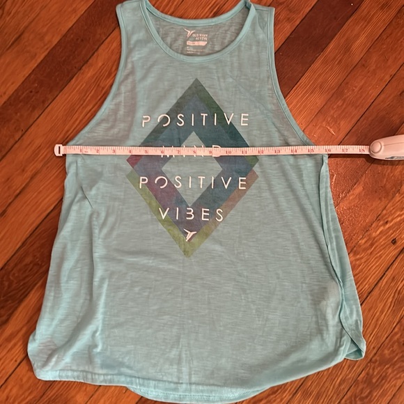 Positive mind positive vibes old navy active top - Picture 7 of 9